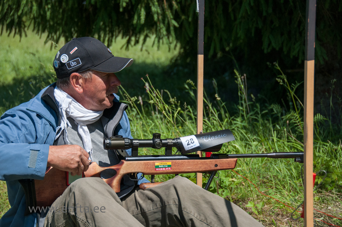 Ülo Lesta, Weihrauch HW 97 K, Nikko Stirling Nighteater 8-32x60